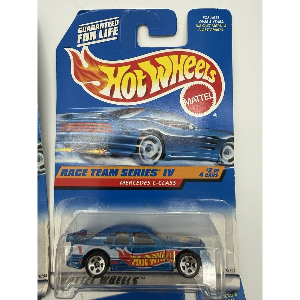 1997 Hot Wheels Race Team Series IV Complete Set Of 4 Vehicles 725,726,727,728‎